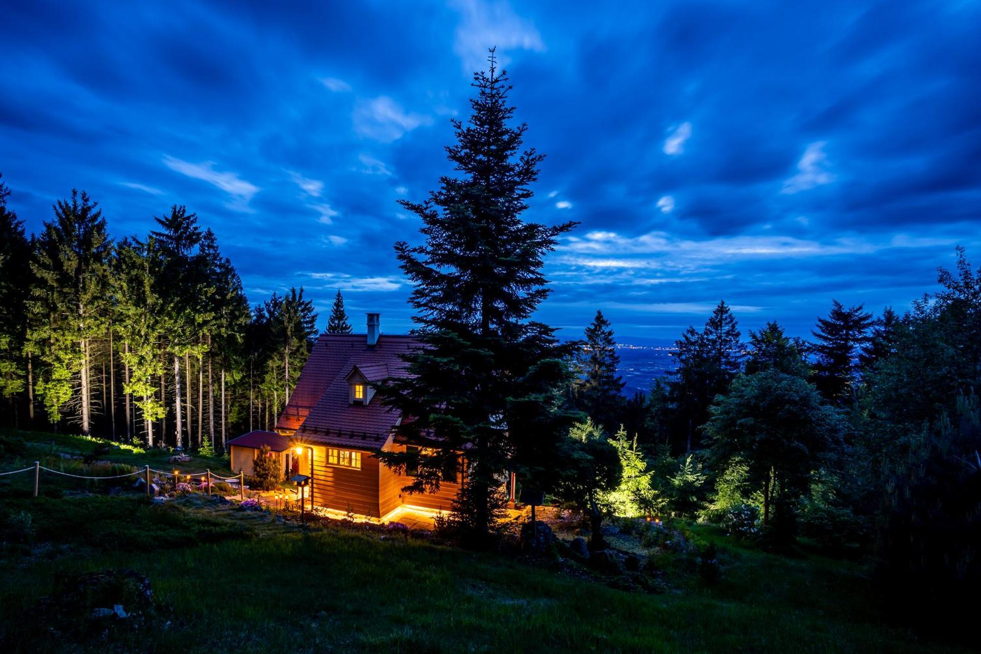 Sonnenhaeusle - Natur. Fernblick. Panorama-Sauna. Sasbachwalden Exteriér fotografie