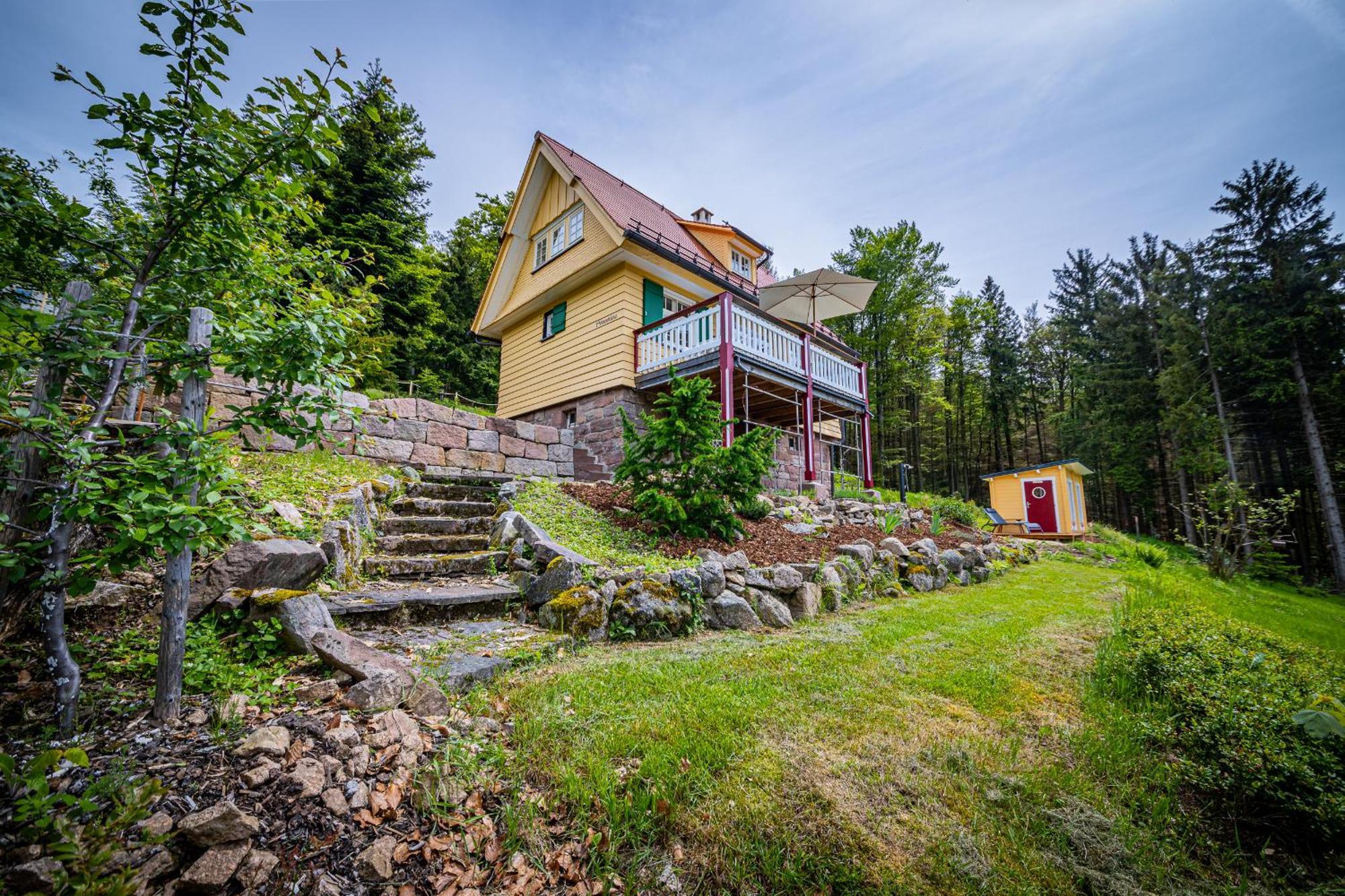 Sonnenhaeusle - Natur. Fernblick. Panorama-Sauna. Sasbachwalden Exteriér fotografie