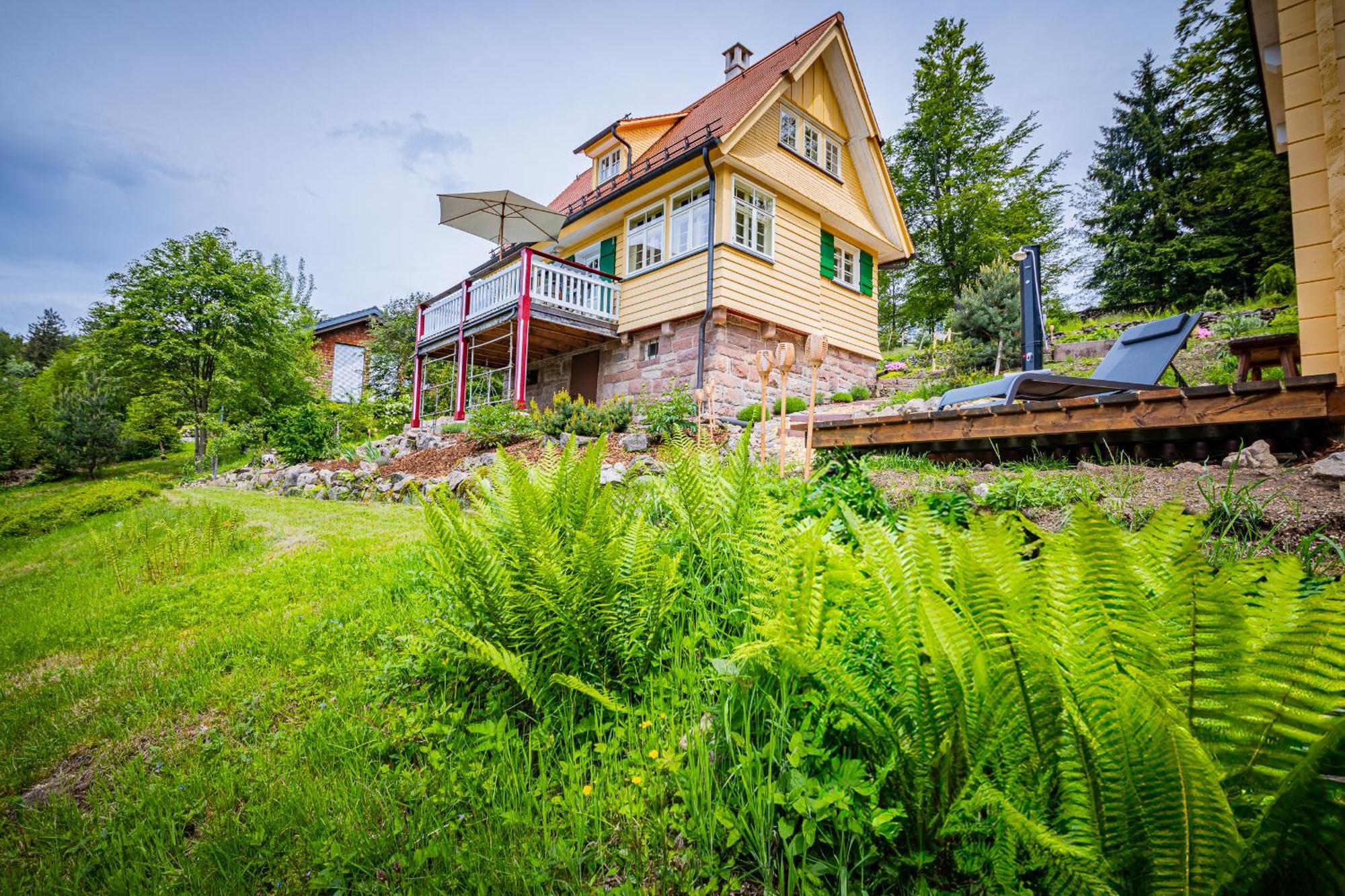 Sonnenhaeusle - Natur. Fernblick. Panorama-Sauna. Sasbachwalden Exteriér fotografie