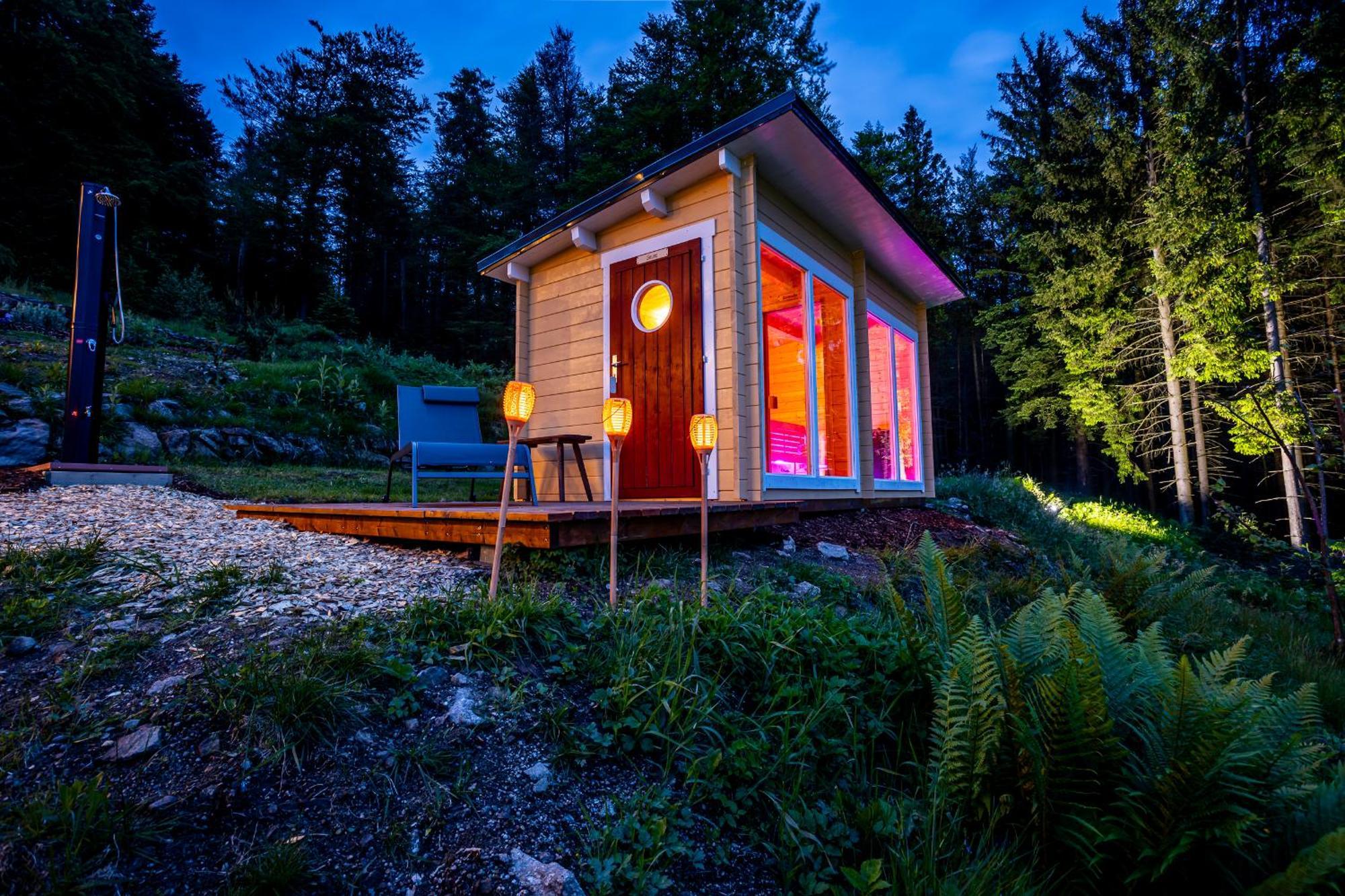 Sonnenhaeusle - Natur. Fernblick. Panorama-Sauna. Sasbachwalden Exteriér fotografie