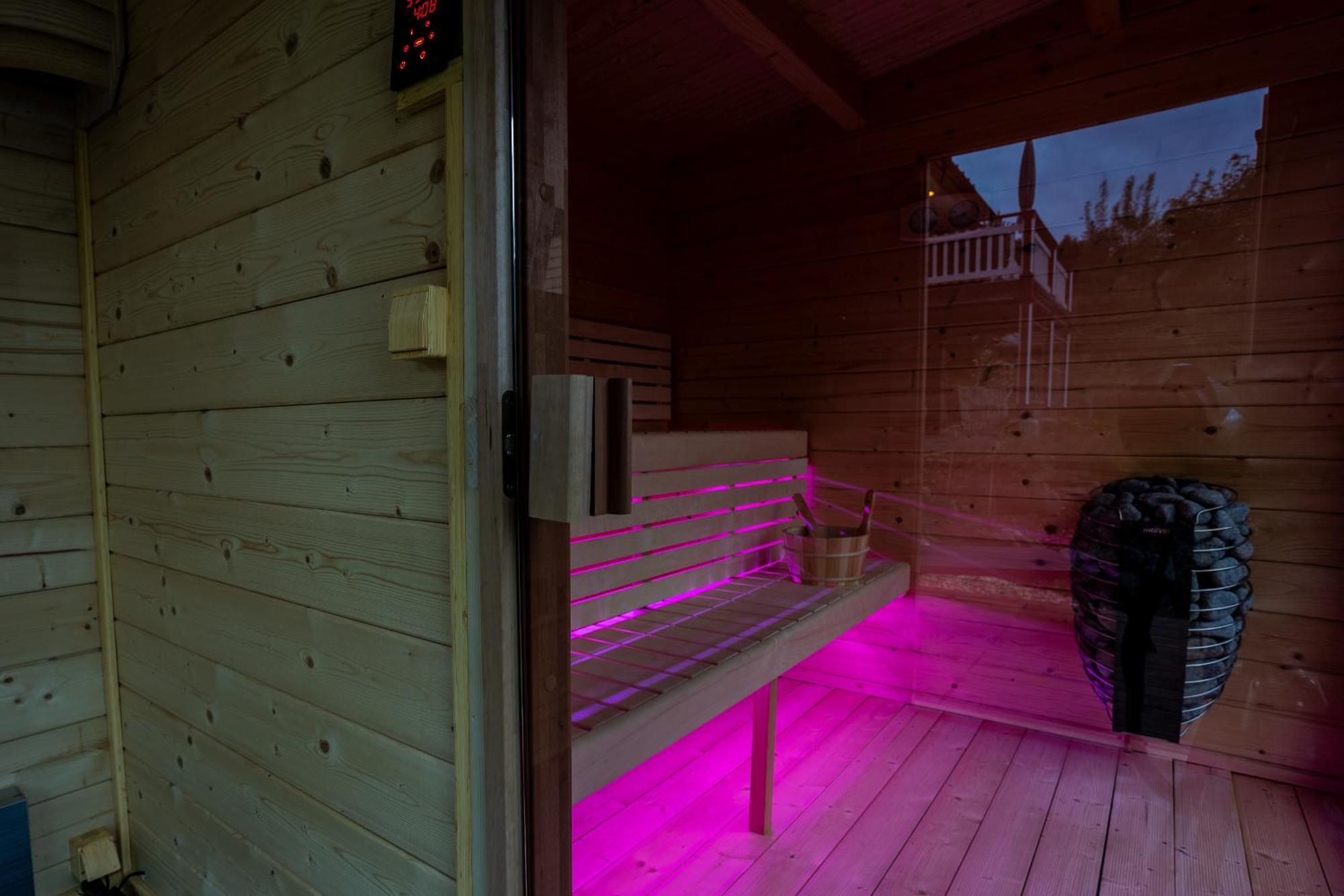 Sonnenhaeusle - Natur. Fernblick. Panorama-Sauna. Sasbachwalden Exteriér fotografie