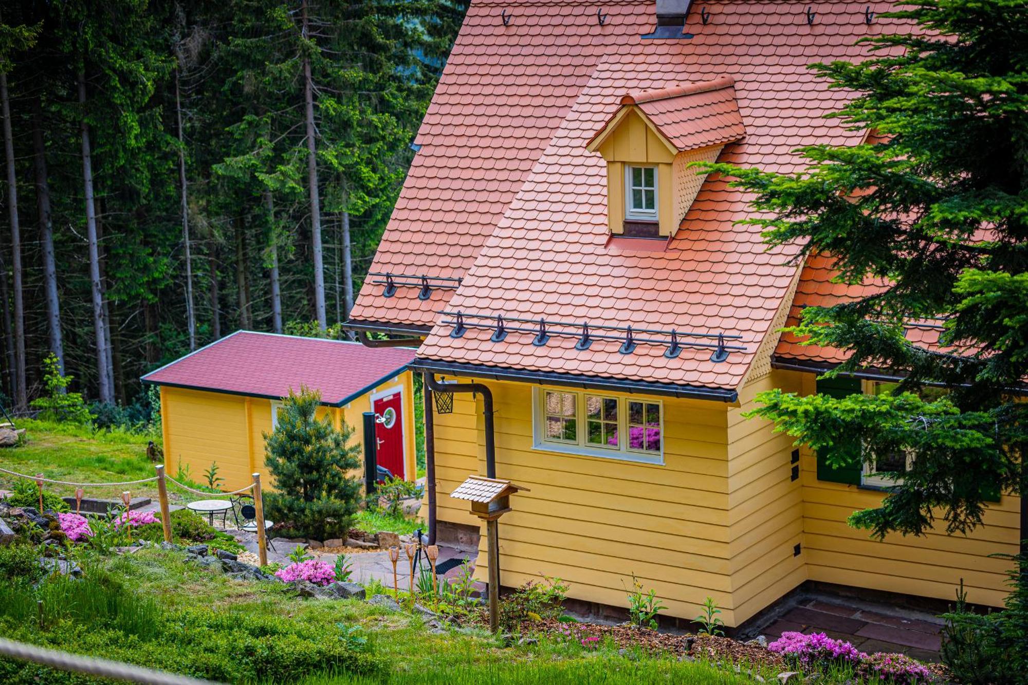 Sonnenhaeusle - Natur. Fernblick. Panorama-Sauna. Sasbachwalden Exteriér fotografie
