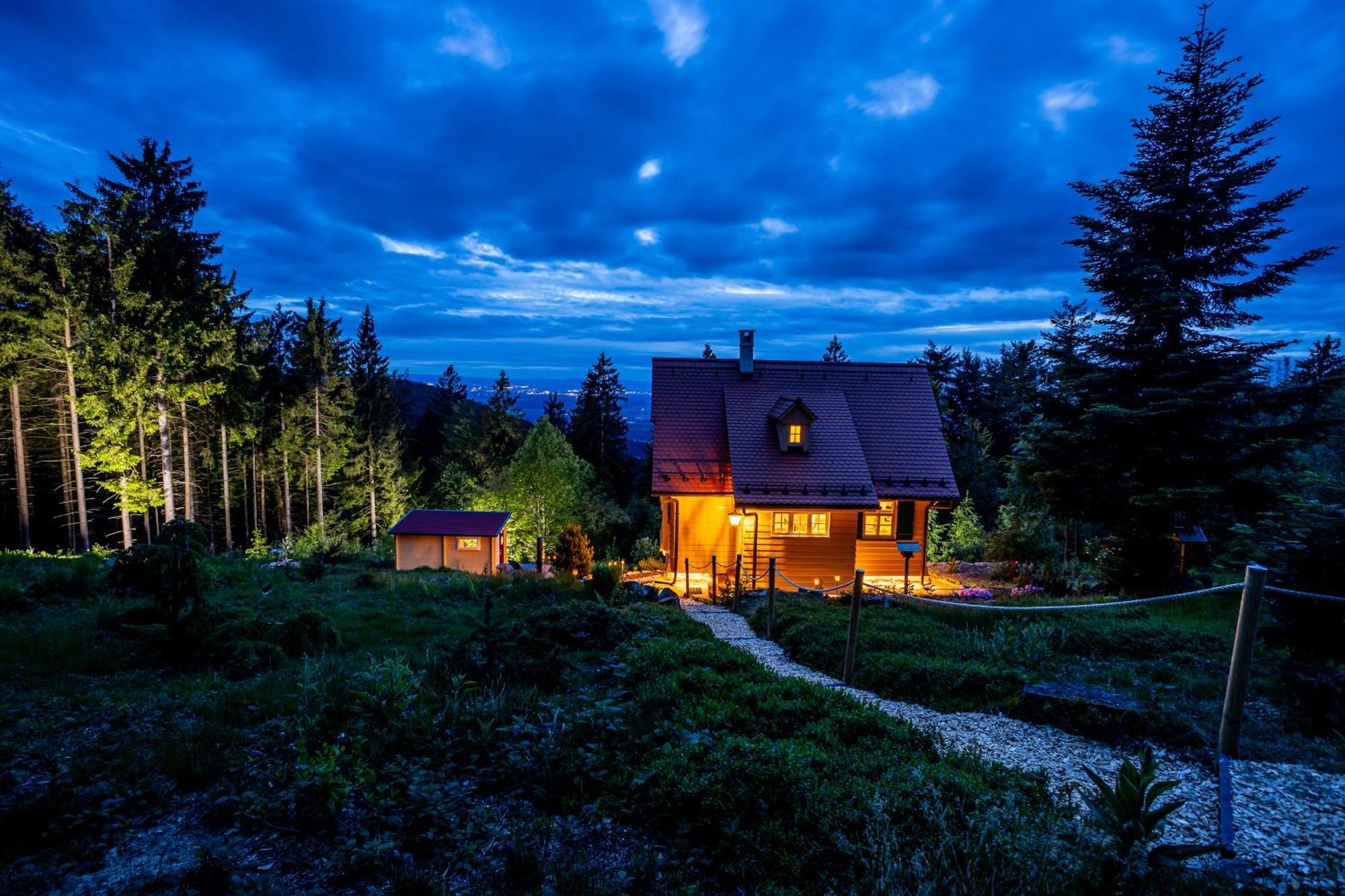 Sonnenhaeusle - Natur. Fernblick. Panorama-Sauna. Sasbachwalden Exteriér fotografie